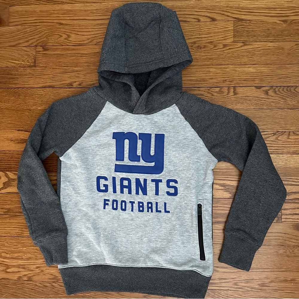 NFL Team Apparel NY Giants Hoodie Youth Small (8)